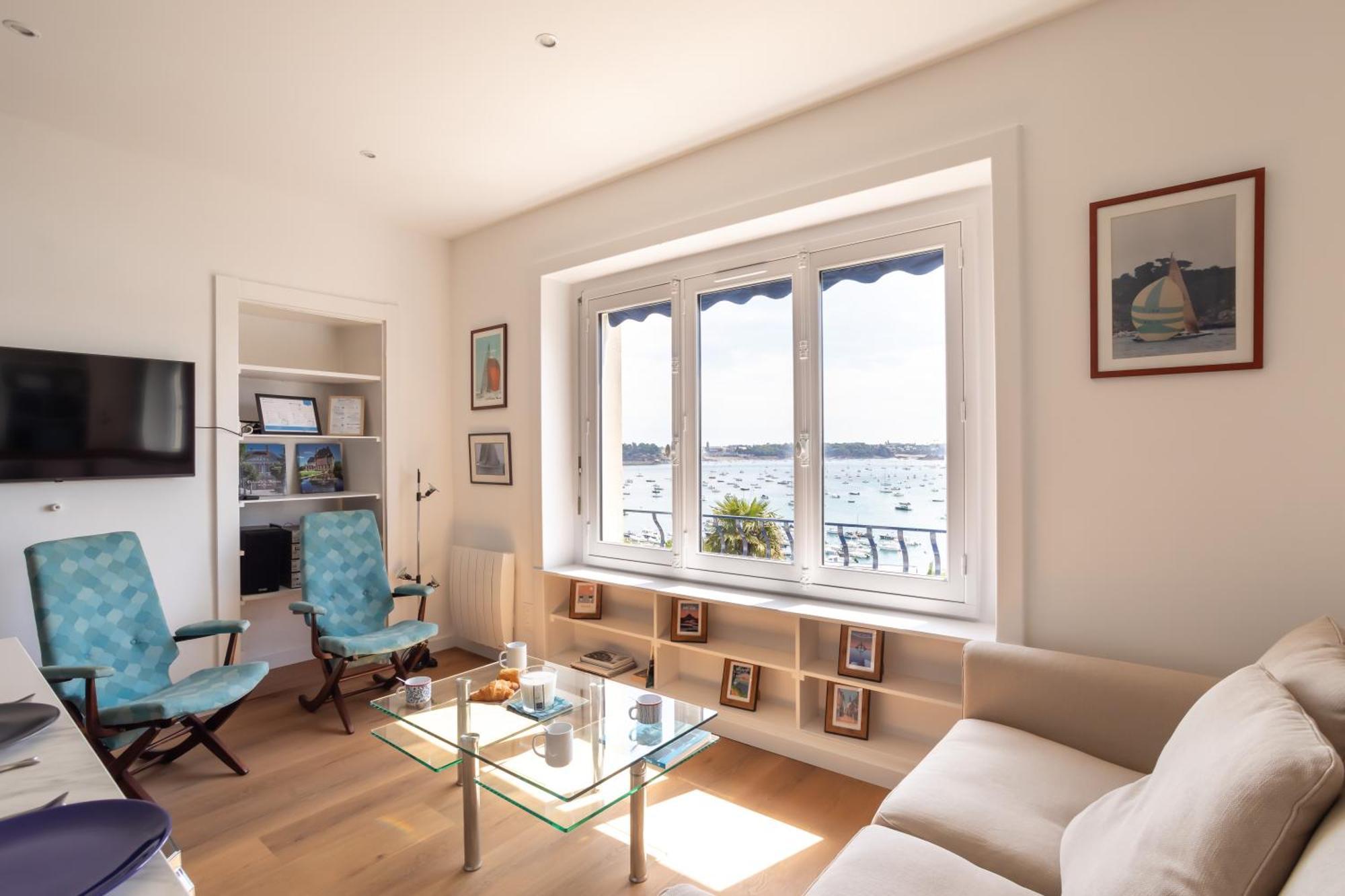 Le Beauvoir 1 - Appt Vue Mer Dinard Ngoại thất bức ảnh